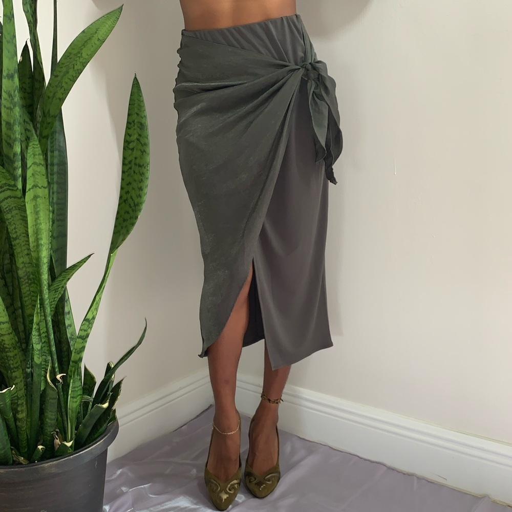 Mango Tie Skirt